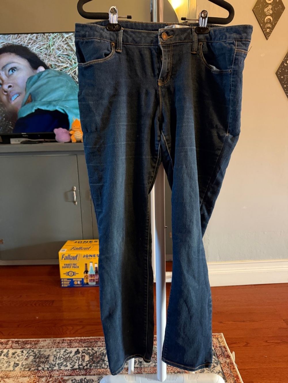No Boundaries Dark Indigo Straight Leg Jeans